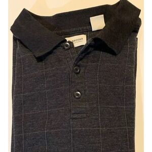 Haggar Clothing Long Sleeve Classic Collar Button Pullover Cotton Blend Men's XL